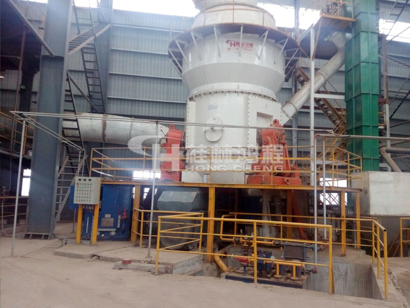 磨粉生產線，浮石粉磨粉生產線，浮石粉磨粉機，立式磨粉機，磨粉機械，桂林鴻程