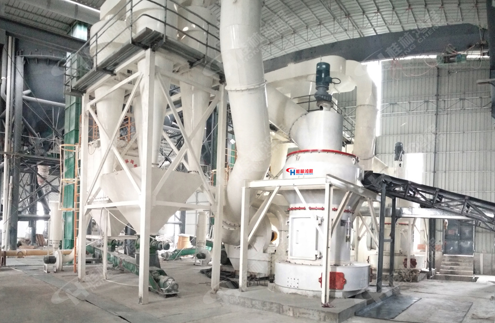 200目礦粉新型高效雷蒙磨生產線案例 200目礦粉新型高效雷蒙磨生產線案例