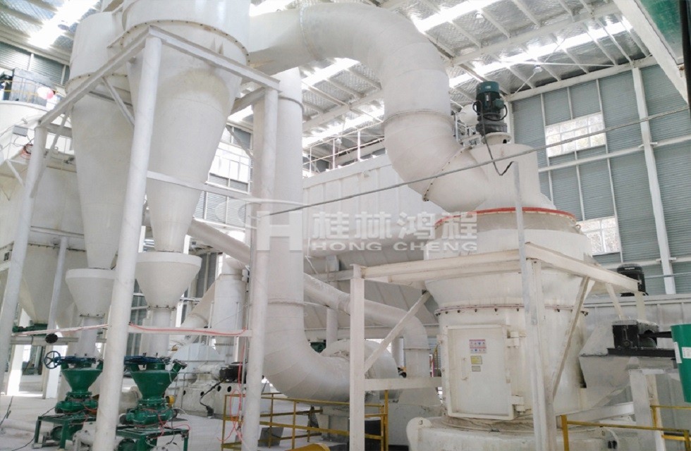 桂林鴻程HCH系列超細磨粉機在碳酸鈣行業的明顯優勢 桂林鴻程HCH系列超細磨粉機在碳酸鈣行業的明顯優勢